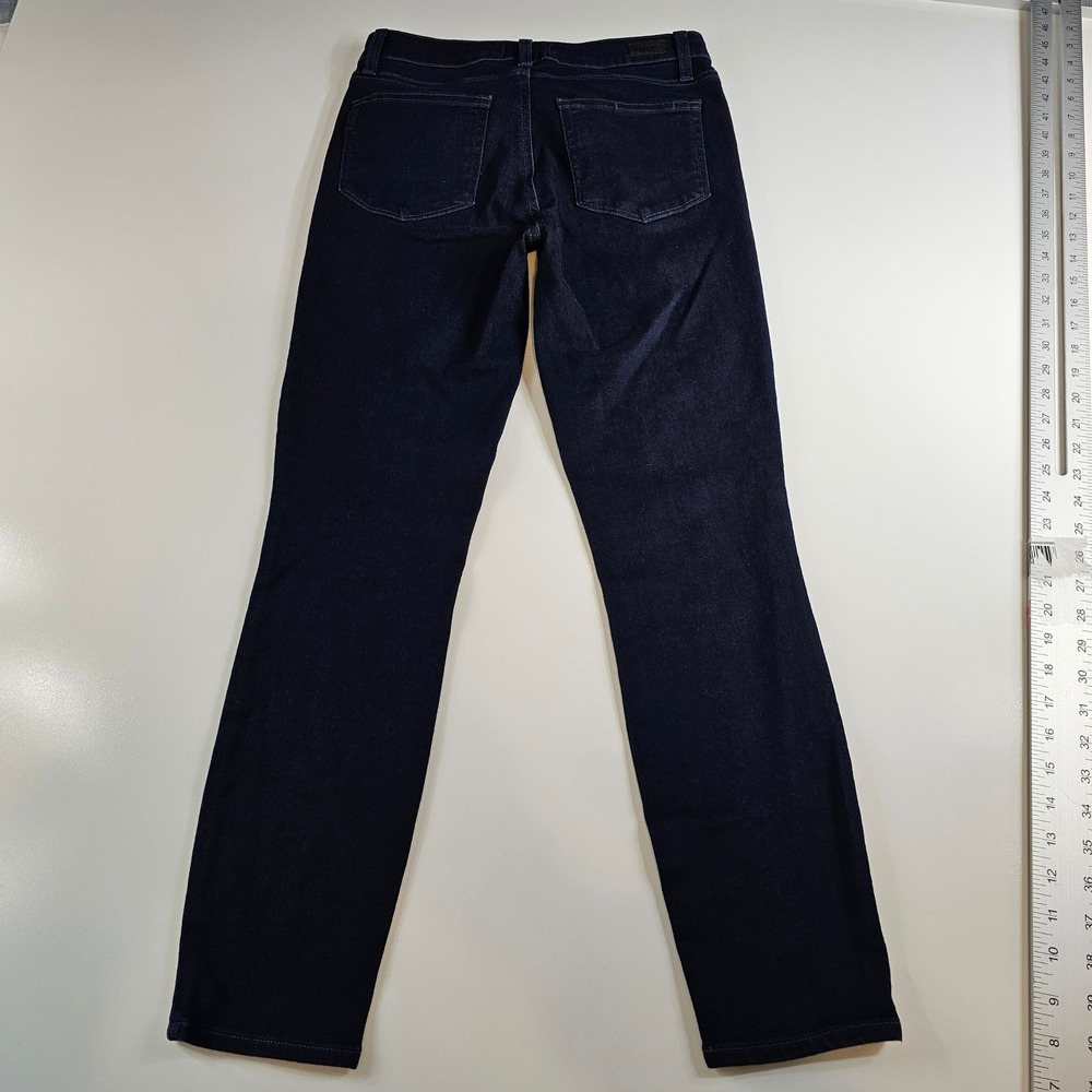 PAIGE Hoxton Ankle Jeans Dark Wash Stretch Cotton Blend Women Size 28
